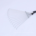 High quality aluminum telescopic garden rake with cheap price